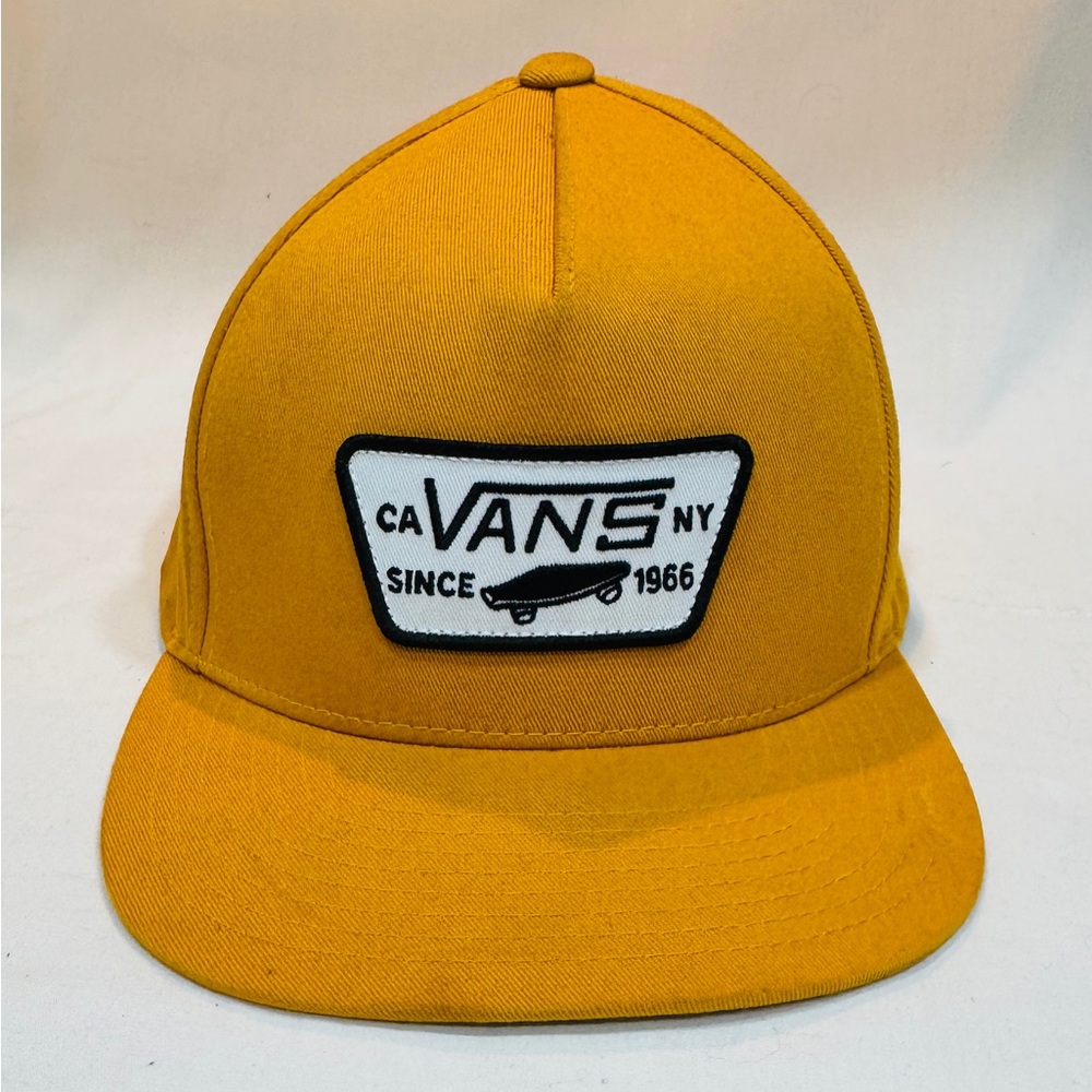 Vans Mustard Yellow Logo Cap